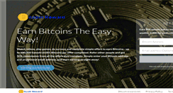 Desktop Screenshot of bitcoinreward.net